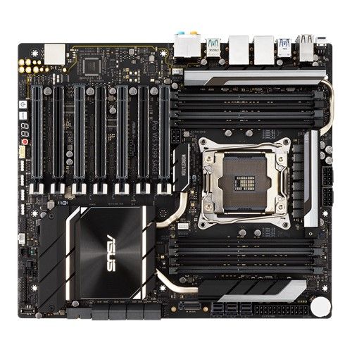 ASUS PRO WS X299 SAGE II CEB Workstation Motherboard LGA 2066 7x PCIe ASUS PRO WS X299 SAGE II CEB Workstation Motherboard LGA 2066 7x PCIe